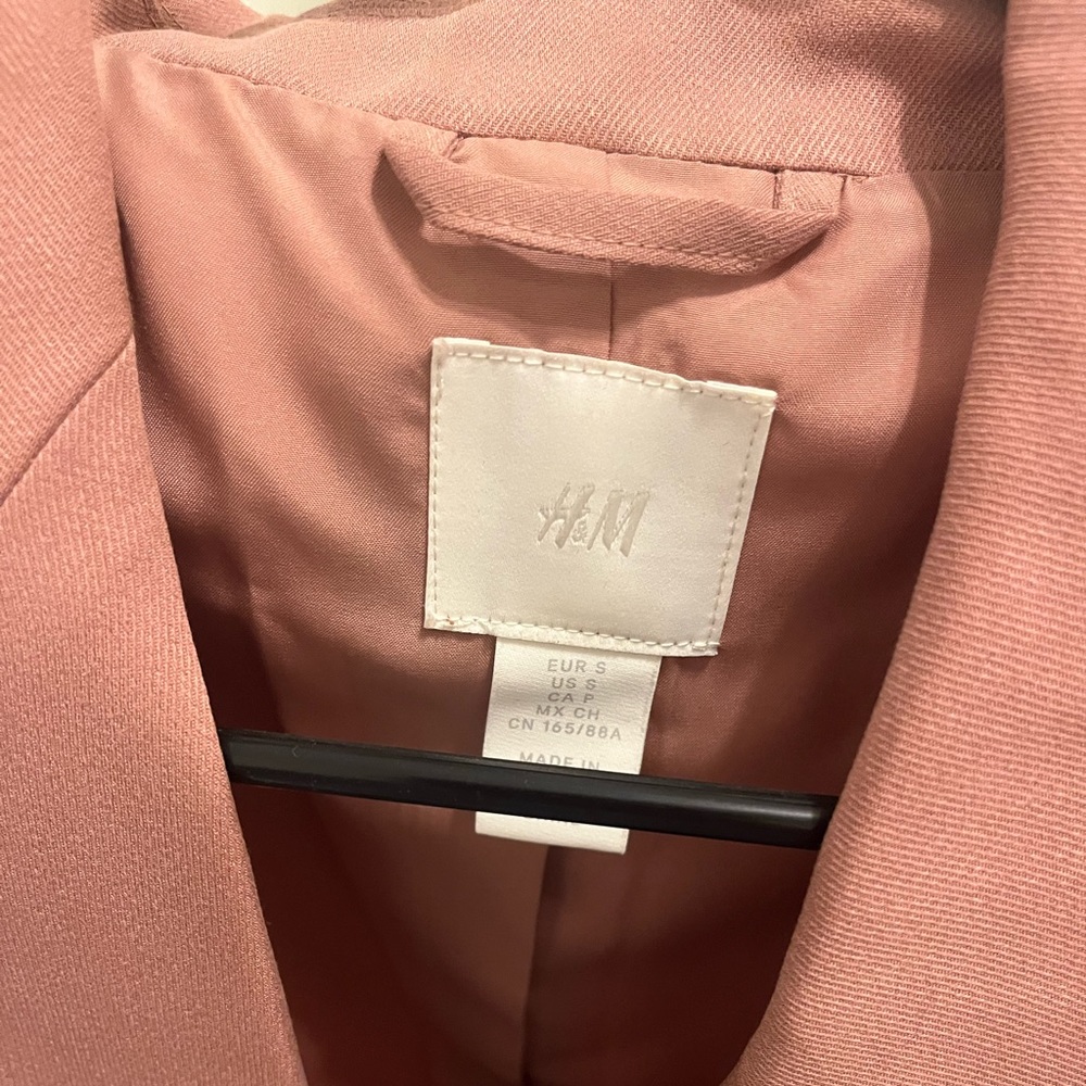 H&M Small Mauve Blazer - Size Small - image 4